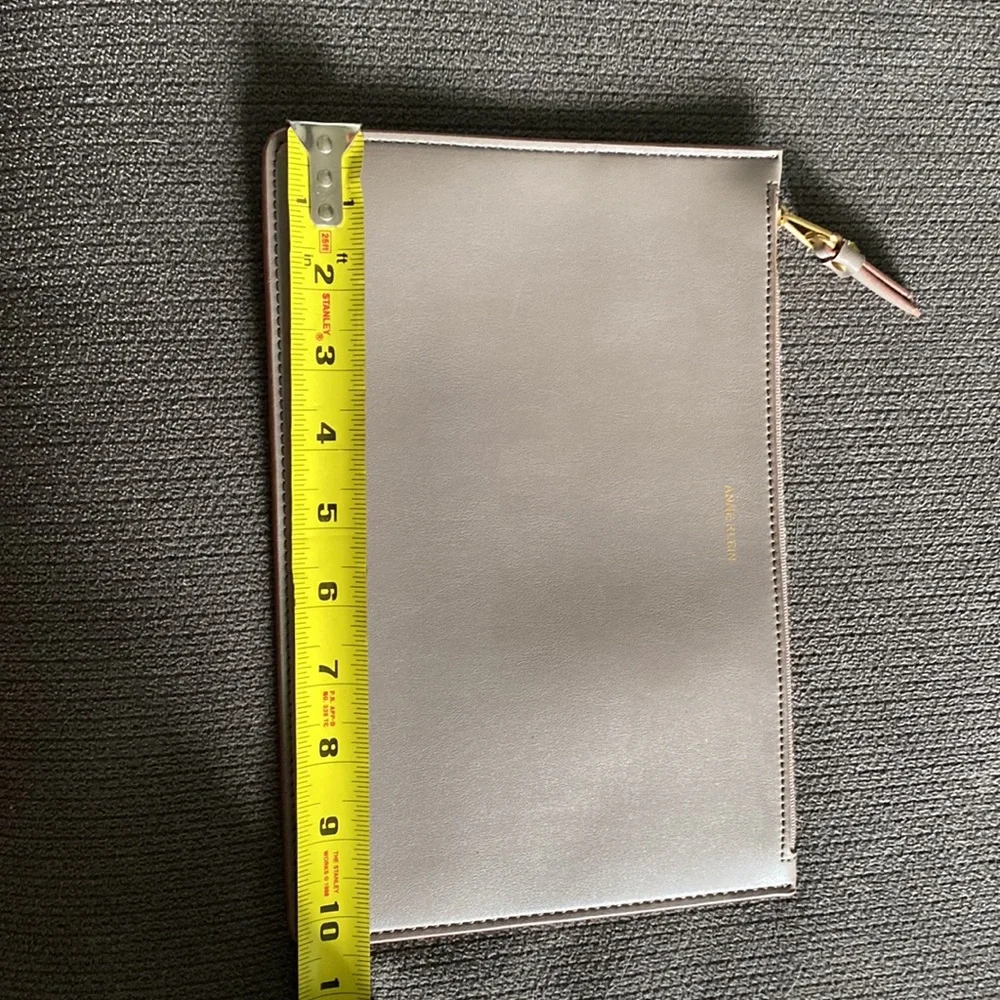 Anne Klein Large Zippered Pouch - Picture 2 of 3